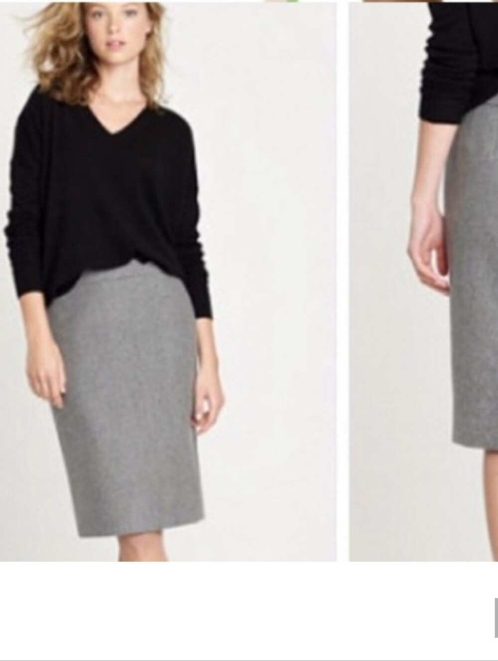 J CREW WOOL NO. 2 PENCIL SKIRT